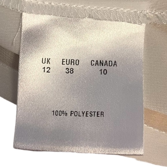 Précis Petite (UK) Delicate White Ruffle Blouse - Picture 9 of 10